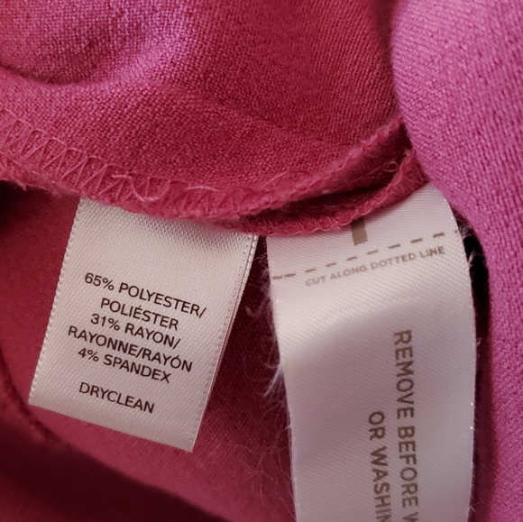 EC Loft Pink Scalloped Dress 2P - Picture 5 of 5